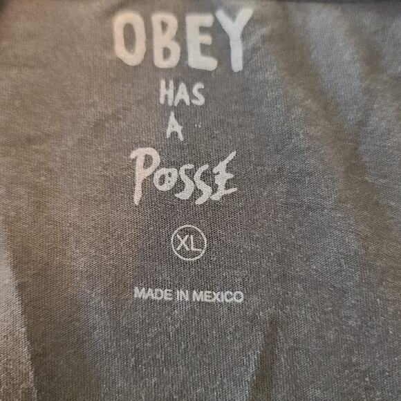 Obey See You In Hell Graphic T-Shirt Size XL NWOT - Picture 5 of 9